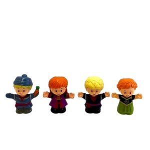 🍄 Little People Frozen Character Figurine, 4pc.
